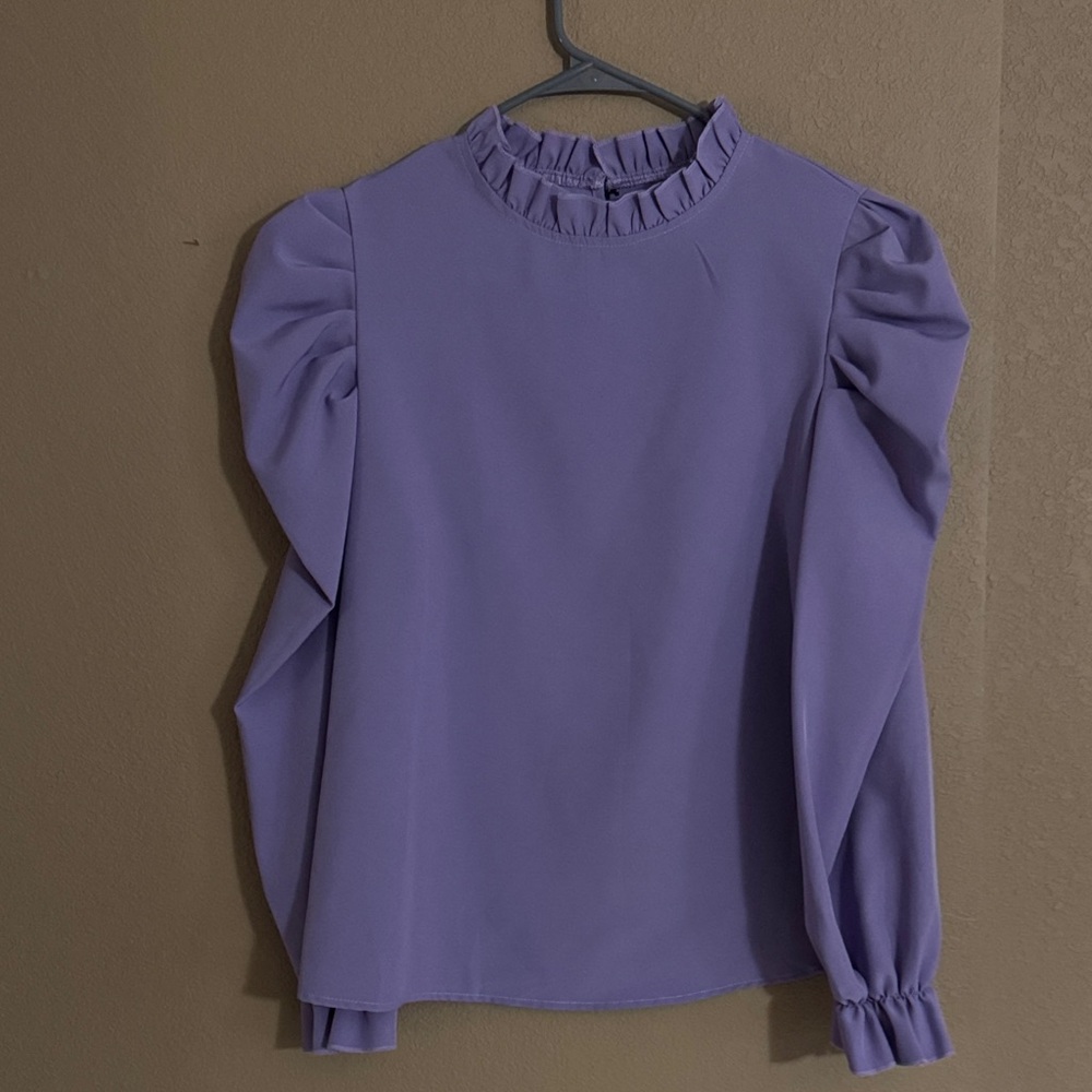 Elegant Purple Women's Top
